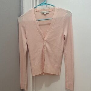 LOFT Soft Blush Cardigan Sweater